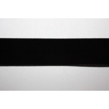 Velvet Ribbon 16mm (5/8") - Black