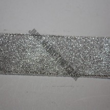Lurex Ribbon 6mm (1/4") - Silver - Roll Price