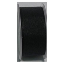 Seam Binding Tape - 25mm (1") - Black (700)