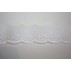 Broderie Anglais Edging - White 1"