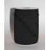 Elastic 1/8" - Black - Roll Price