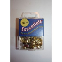 Essential Eyelets - 9mm - Brass