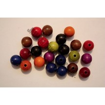 Wooden Round Beads - 12mm