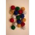 Pom Poms Glitter - Assorted Colours