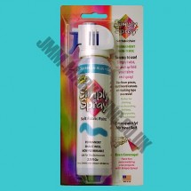Simply Spray Fabric Paint Caribbean Blue 2.5 fl oz