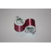 Maderia Metallic Embroidery Thread - Coral