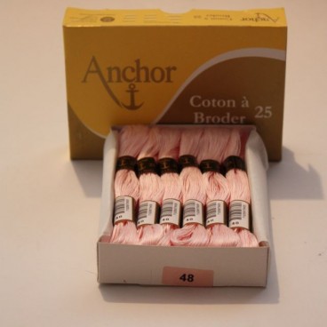 Anchor Cotton a Broder - Pink (48)