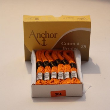 Anchor Cotton a Broder - Orange (304)