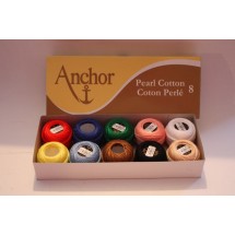 Anchor Perle Cotton - No 8 - Assorted Pack