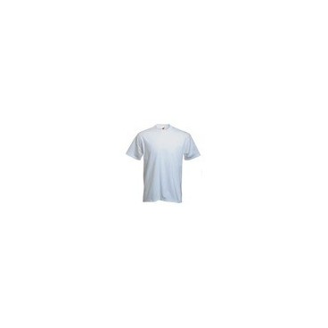 Fruit of Loom - Children T- Shirt Age 5/6 - White