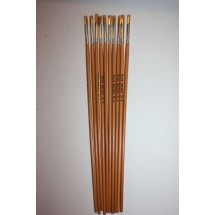 Nylon Brushes Round Fitches - Size 4