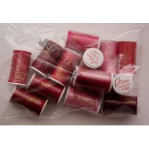 Lesur 100m Colour Pack Red/Pinks - Half Pack