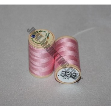 Coats Coloured 100 % Cotton Thread - Pink