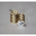 Coats Coloured 100 % Cotton Thread - Beige