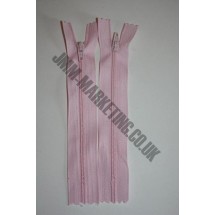 Nylon Zips 4" (10cm) - Light Pink