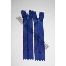 Nylon Zips 4" (10cm) - Royal Blue