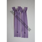 Nylon Zips 4" (10cm)- Lilac