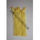 Nylon Zips 4" (10cm) - Yellow