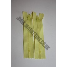 Nylon Zips 4" (10cm) - Lemon