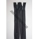 Nylon Zips 4" (10cm) - Dark Grey