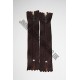 Nylon Zips 4" (10cm) - Dark Brown