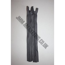 Optilon Concealed Zips 8" (20cm) - Dark Grey