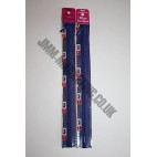 Optilon Concealed Zips 8" (20cm)  - Royal Blue