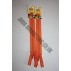 Optilon Concealed Zips 8" (20cm) - Orange