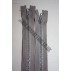 Open Ended Zips 10" (26cm) - Mid Grey