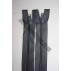 Open Ended Zips 10" (26cm) - Dark Grey