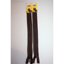 Basque Zips 10" (25cm) - Dark Brown