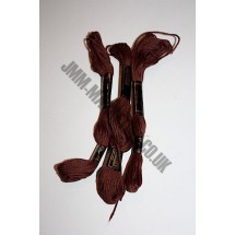 Trebla Embroidery Silks - Brown (810)