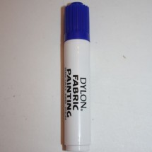 Dylon Colourfun Fabric Pens - Royal Blue
