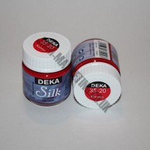 Deka Silk Paint 50ml - Carmine