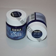 Deka Silk Paint 50ml - Ultramarine