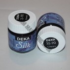 Deka Silk Paint 50ml - Black