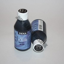Deka Silk Paint 125ml - Black