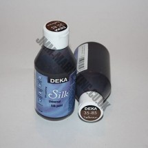 Deka Silk Paint 125ml - Dark Brown