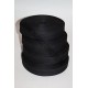 Cotton Tape 25mm (1") - Black - Roll Price