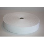 Polyester Webbing 1" (25mm) - White - Roll Price