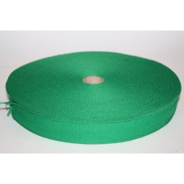 Polyester Webbing 1" (25MM)  - Emerald Green - Roll Price