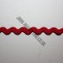 Ric Rac Ribbon - Red