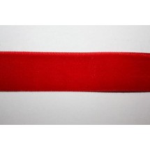 Velvet Ribbon 10mm (3/8") - Red