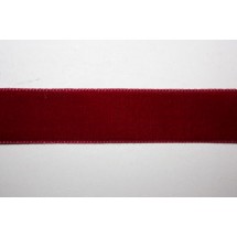 Velvet Ribbon 16mm (5/8") - Burgundy