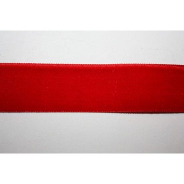 Velvet Ribbon 22/25mm (1") - Red