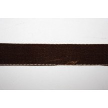 Velvet Ribbon 22/25mm (1") - Brown