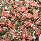 Ribbon Roses - Small - Peach