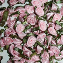 Ribbon Roses - Small - Pink