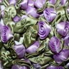 Ribbon Roses - Large - Lilac