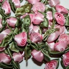 Ribbon Roses - Large - Pink
